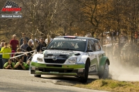 Jan Kopeck - Pavel Dresler (koda Fabia S2000) - Bonver Valask Rally 2012
