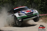 Andreas Mikkelsen - Ola Flene, koda Fabia S2000 - Rally San Marino 2012