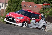 Lucie ervenkov - Tom Plach (Citron DS3 R1) - EPLcond Rally Agropa Paejov 2013