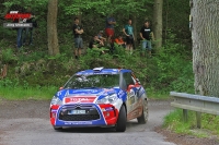 Martin Koi - Luk Kostka (Citron DS3 R3T) - Rallye esk Krumlov 2016