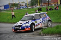 Grzegorz Grzyb - Robert Hundla (koda Fabia S2000) - Rally Preov 2013