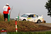 Vladimr Barvk - Pavel Gabrhelk (Mitsubishi Lancer Evo IX) - Barum Czech Rally Zln 2012