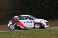 Michal ervenka - Martin evk (Peugeot 208 R2) - Ageus Rallysprint Kopn 2017