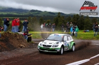 Jan Kopeck - Pavel Dresler, koda Fabia S2000 - Sata Rallye Acores 2013