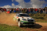 Sepp Wiegand - Frank Christian, koda Fabia S2000 - Rally de Portugal 2013