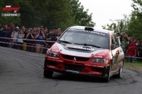 Jan Skora - Martina kardov (Mitsubishi Lancer Evo IX R4) - Mit Metal Rallysprint Kopn 2013