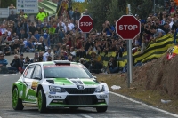 Pontus Tidemand - Emil Axelsson, koda Fabia R5 - Rally Catalunya 2015