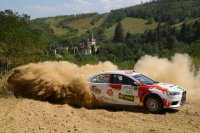 Vitalij Pukar - Ivan Miin, Mitsubishi Lancer Evo X - Sibiu Rally Romania 2012