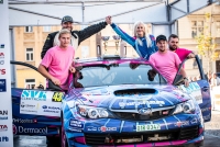 Sandra Pokorn - Ji Skoepa (Subaru Impreza Sti) - SVK Rally Pbram 2018