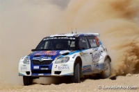 Nasser Al-Attiyah - Giovanni Bernacchini (koda Fabia S2000) - Jordan Rally 2010