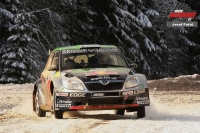 Raimund Baumschlager - Klaus Wicha, koda Fabia S2000 - Janner Rallye 2012
