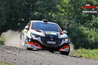 Ren Dohnal - Roman vec (Peugeot 208 Rally4) - Kowax ValMez Rally 2020