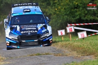 Adam Bezk - Ondej Kraja (koda Fabia RS Rally2) - Barum Czech Rally Zln 2025