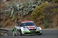 Andreas Mikkelsen - Ola Flene, koda Fabia S2000 - Rally Islas Canarias 2012
