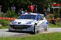 Jean-Mathieu Leandri - Pierre-Marien Leonardi (Peugeot 207 S2000) - Tour de Corse 2012