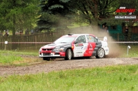 Martin Bujek - Marek Omelka (Mitsubishi Lancer Evo IX) - Rally Krkonoe 2012