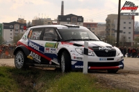 Roman Kresta - Petr Gross (koda Fabia S2000) - Rallye umava Klatovy 2012