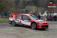 Antonn Tlusk - Jan kaloud (Mitsubishi Lancer WRC) - Rally Vrchovina 2012