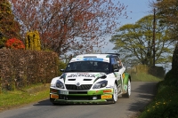 Neil Simpson - Claire Mole (koda Fabia S2000) - Circuit of Ireland 2014