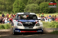 Roman Kresta - Petr Gross (koda Fabia S2000) - Rallye esk Krumlov 2012