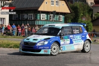Roman Odloilk - Martin Tureek, koda Fabia S2000 - Rally Krkonoe 2013