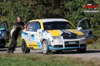 Miroslav abaj - Vladimr tindl (koda Fabia TDI) - Invelt Rally Paejov 2023