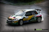 Martin Vlek - Richard Lasevi (koda Fabia WRC) - Valask Rally 2013
