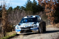 Filip Mare na testu ped Valaskou Rally 2019