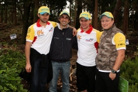 Dream Team Ukraine - zleva Oleksii Tamrazov, Nicola Arena, Oleksandr Saliuk, Pavel Cherepin