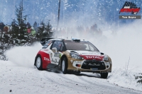 Mikko Hirvonen - Jarmo Lehtinen (Citron DS3 WRC) - Rally Sweden 2013