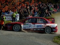 Antonn Tlusk - Martin Tomeek (Mitsubishi Lancer WRC) - PSG-Partr Rally Vsetn 2012 (© Tom Tich)