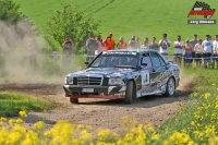 Petr Hust - Rudolf Kouil (Mercedes-Benz 190 E) - Rally Vykov 2019