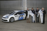 Kris Nissen, Sbastien Ogier, Julien Ingrassia, Dr. Ulrich Hackenberg - VW Motorsport