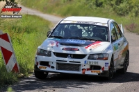 jaroslav Pel - Roman Peek (Mitsubishi Lancer Evo IX) - Rally Hustopee 2016