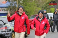 Ivo Vybral a Antonn Tlusk - Rallysprint Kopn 2019