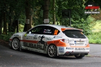 Vojtch tajf – Marcela Ehlov, Subaru Impreza STi - Rally Bohemia 2012