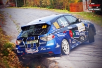 Zdenk Pokorn - Klra illerov (Subaru Impreza Sti) - Partr Rally Vsetn 2011