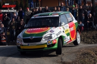 Elwis Chentre - Maurizio Torlasco (koda Fabia R2) - Bonver Rally 2012