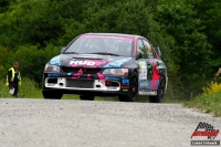 Martin Hudec - Ji ernoch (Mitsubishi Lancer Evo IX) - Agrotec Petronas Syntium Rally Hustopee 2012