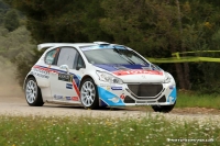 Craig Breen - Scott Martin (Peugeot 208 T16) - Rally Acropolis 2014