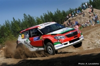 Eyvind Brynildsen - Cato Menkerud (koda Fabia S2000) - Neste Oil Rally Finland 2011