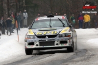 Jaroslav Orsk - Karel Vajk (Mitsubishi Lancer Evo IX) - Jnner Rallye 2011