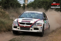 Jaroslav Pel - Roman Peek (Mitsubishi Lancer Evo IX) - Agrotec Petronas Syntium Rally Hustopee 2015