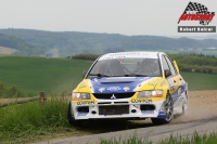 Jan Jelnek - Miroslav Kotna (Mitsubishi Lancer Evo IX) - Impromat Rallysprint Kopn 2011
