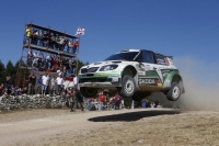 Sepp Wiegand - Frank Christian, koda Fabia S2000 - Rally Sardinia 2013